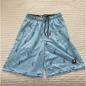 Wave Pattern Boys Lacrosse / Athletic Shorts